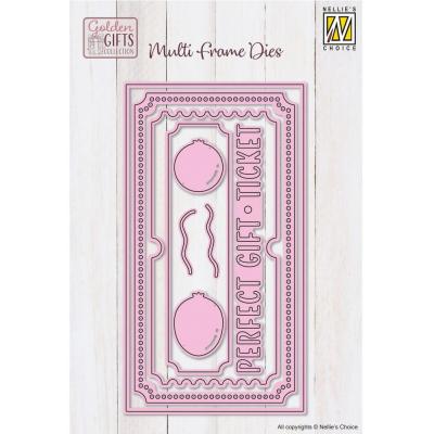 Nellie's Choice Cutting Die - Golden Ticket